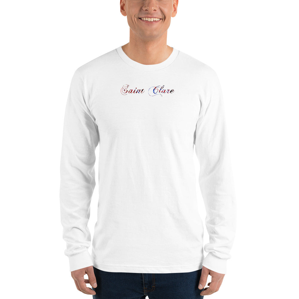Distorted Flag long sleeve t-shirt