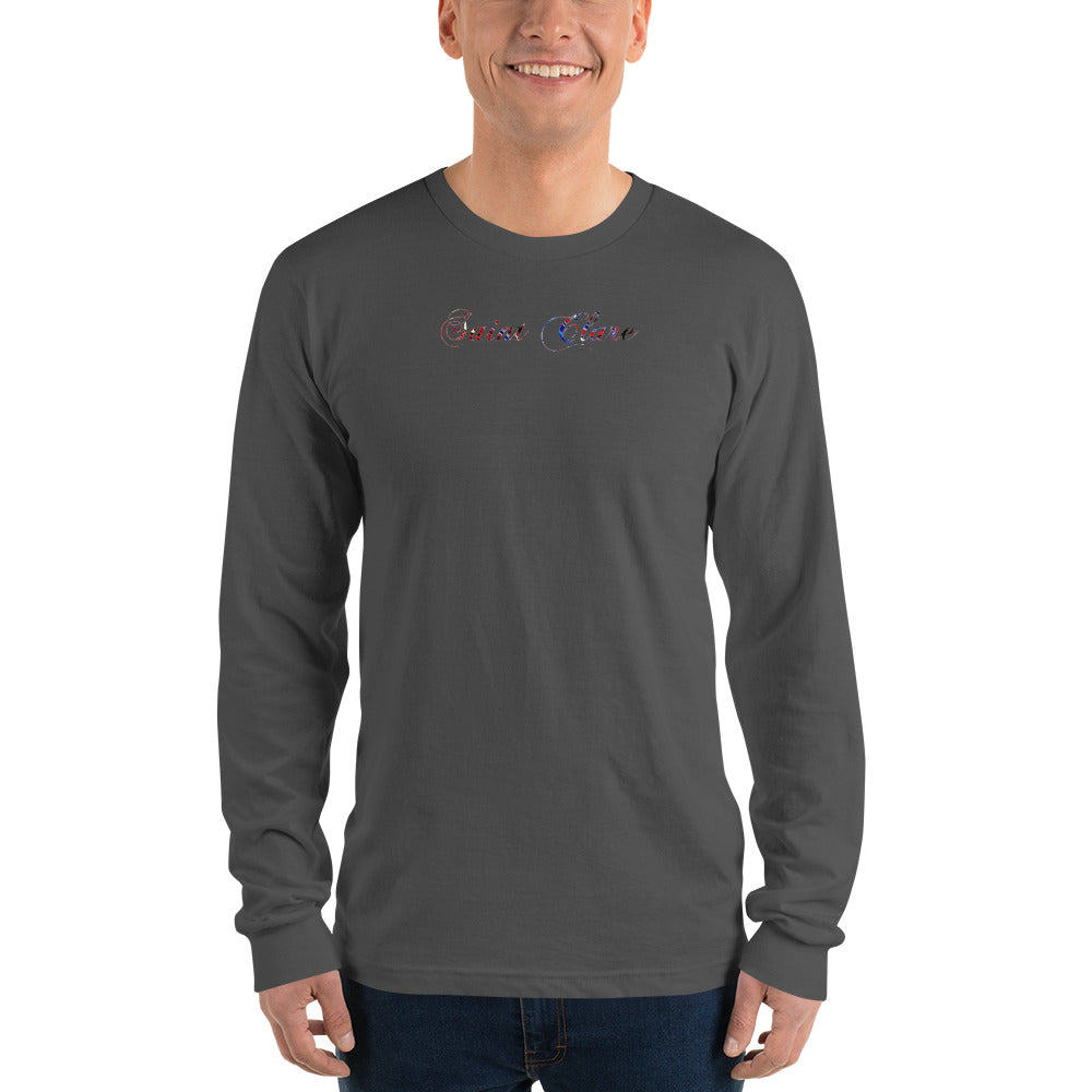 Distorted Flag long sleeve t-shirt
