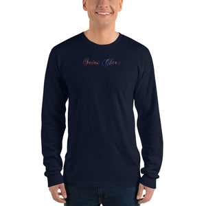 Distorted Flag long sleeve t-shirt