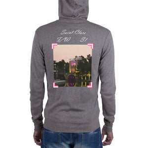 Neon Bridge Zip Hoodie